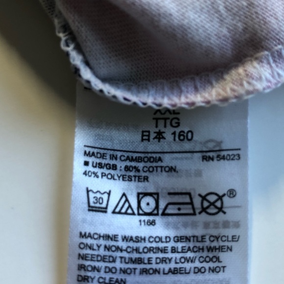 Gap Kids 13Y Floral Print No-Sleeve Shirt Not Used - Picture 4 of 6